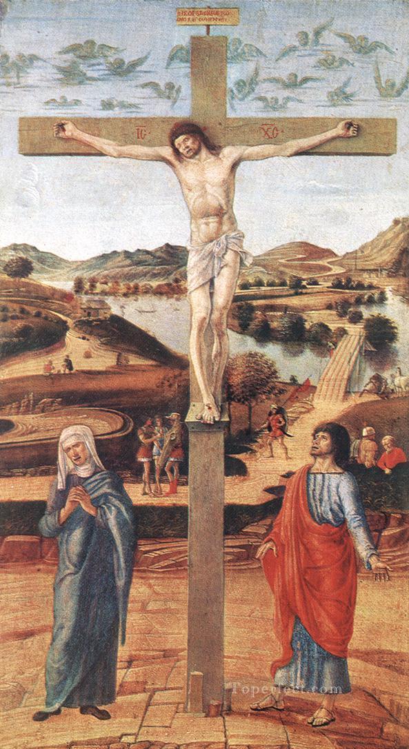 Crucifix Renaissance Giovanni Bellini Oil Paintings